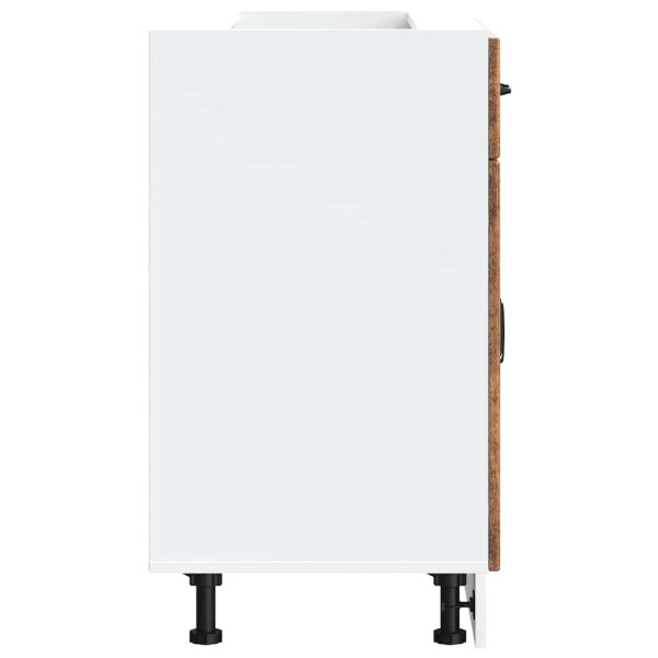 Mueble bajo de cocina Lucca madera vieja M 5