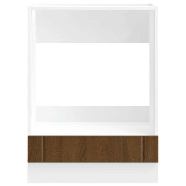 Armário Forno Lucca derivados de madeira carvalho castanho M 4