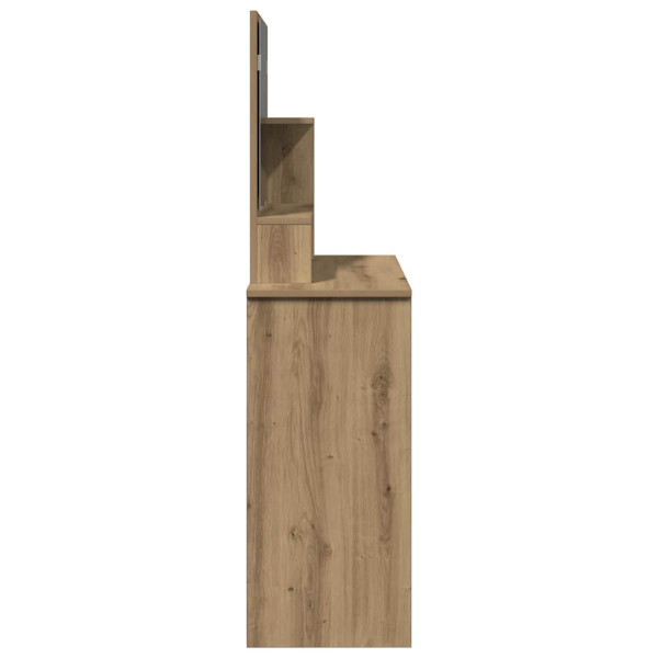 Tocador con espejo roble artisan 86.5x35x136 cm M 5