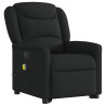 Sillón de masaje eléctrico reclinable elevable tela negro 4