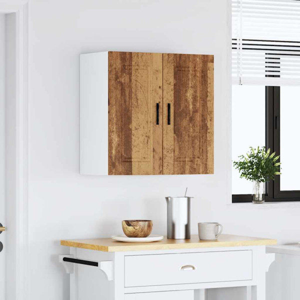 Armario de pared de cocina Porto madera vieja madera ingeniería M 3