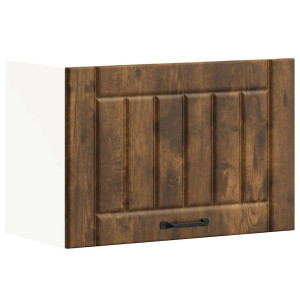 Armario de pared de cocina Lucca roble ahumado H