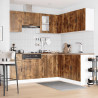 Mueble cocina Porto roble ahumado 11 pzas madera contrachapada 3