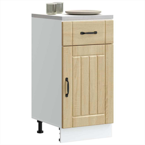 Mueble bajo de cocina Lucca roble sonoma M 3