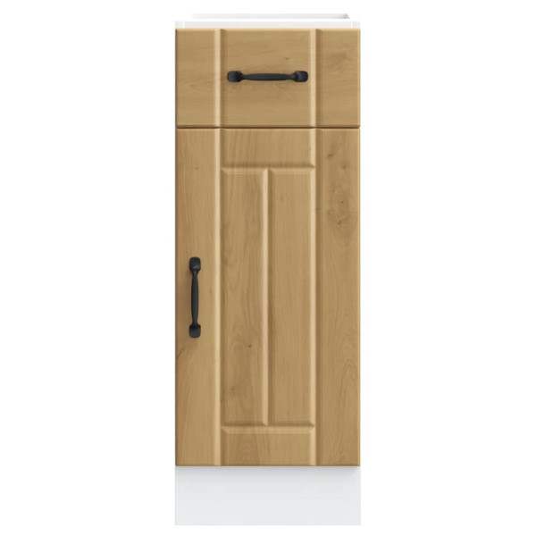 Mueble bajo de cocina Lucca roble artesanal M 4