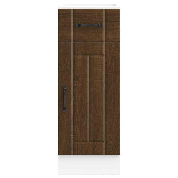 Mueble bajo de cocina Lucca roble marrón M 4