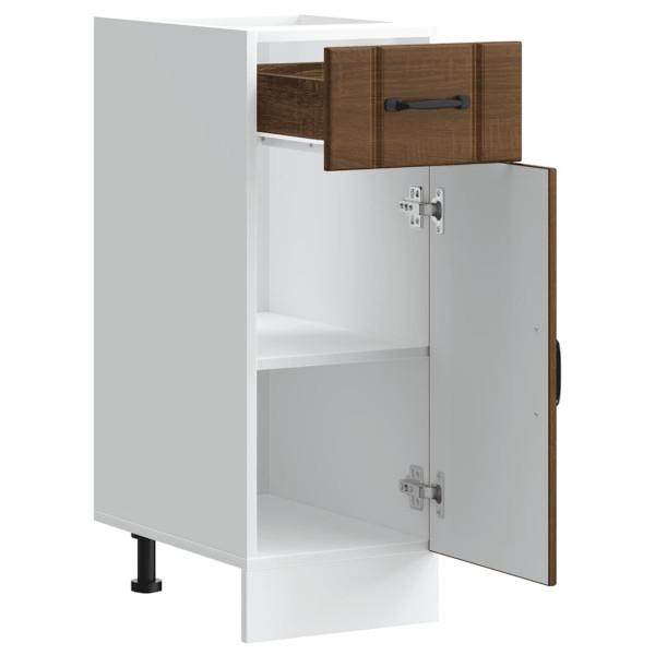 Mueble bajo de cocina Lucca roble marrón M 5