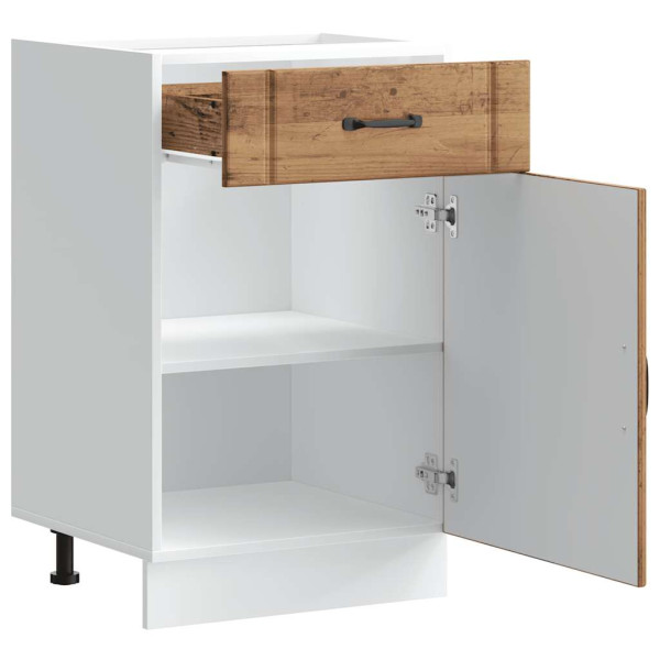 Mueble bajo de cocina Lucca madera vieja M 5