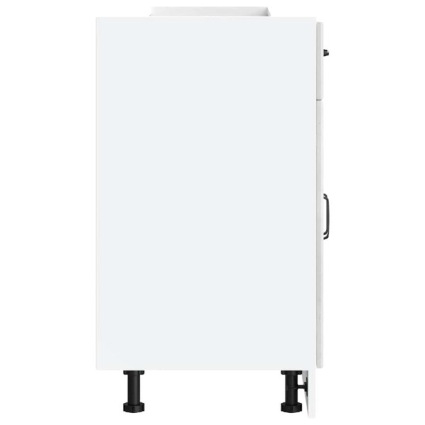 Armário de cozinha baixo Lucca deriv. madeira cinzento cimento M 5