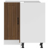 Mueble bajo esquinero de cocina Lucca marrón roble 5