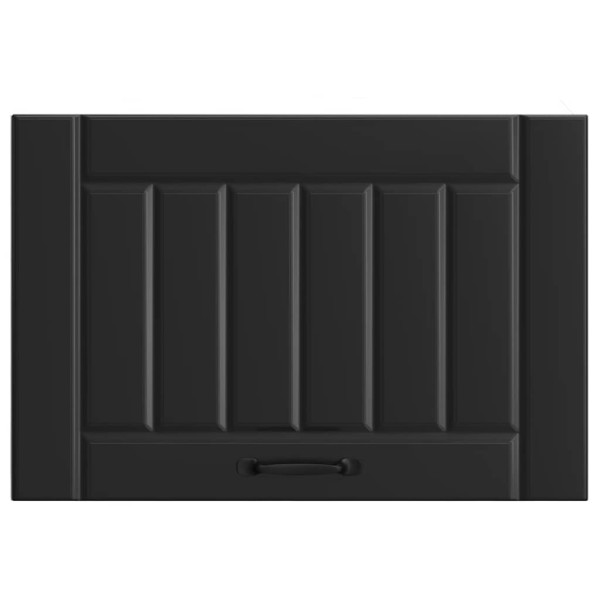 Armario de pared de cocina Lucca madera ingeniería negra M 5