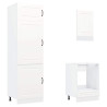 Mueble de cocina Kalmar blanco 7 piezas madera contrachapada 5