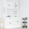 Mueble cocina Kalmar blanco de alto brillo 4 pzas 3