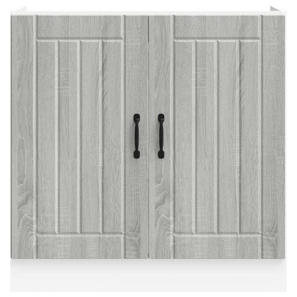 Panel para lavavajillas Lucca madera contrachapada sonoma gris M 4