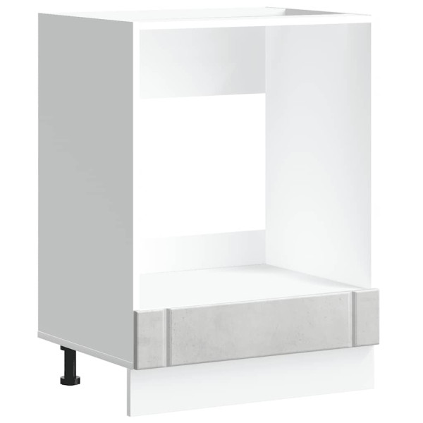 Armário Forno Lucca derivados de madeira cinzento cimento M 2