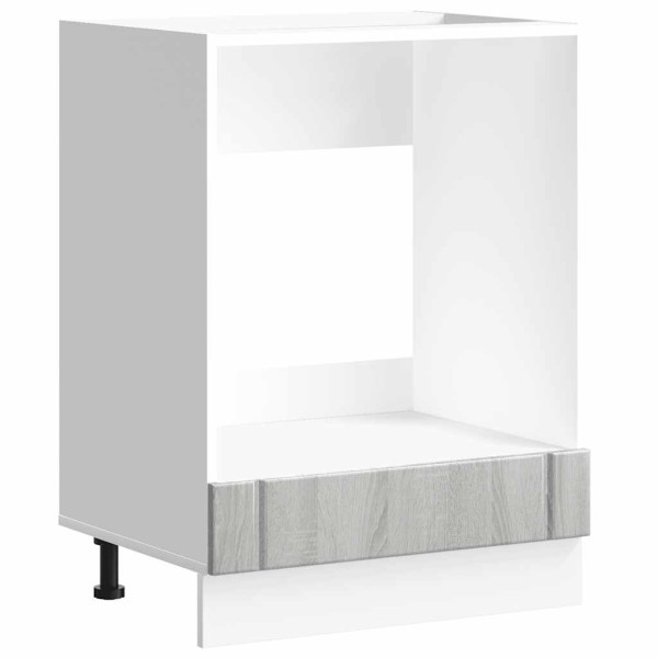 Armário Forno Lucca derivados de madeira cinzento sonoma M 2