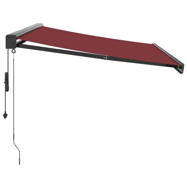 Toldo retráctil automático burdeos 350x250 cm M 4