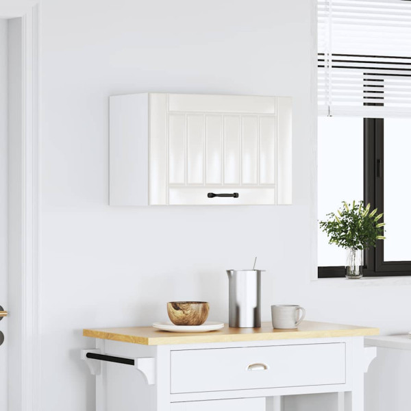 Armario de pared de cocina Lucca blanca de alto brillo M 3