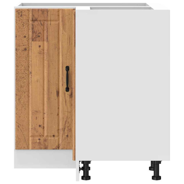 Mueble bajo esquina de cocina Lucca madera reconstituida M 5