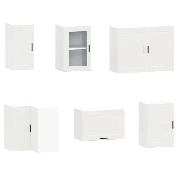 Mueble de cocina Porto blanco 11 piezas madera contrachapada M 5