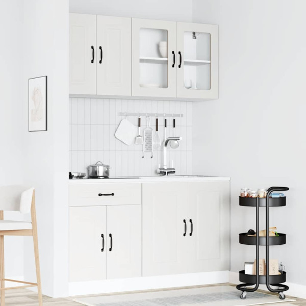 4 peças armário de cozinha conjunto Kalmar branco M 3
