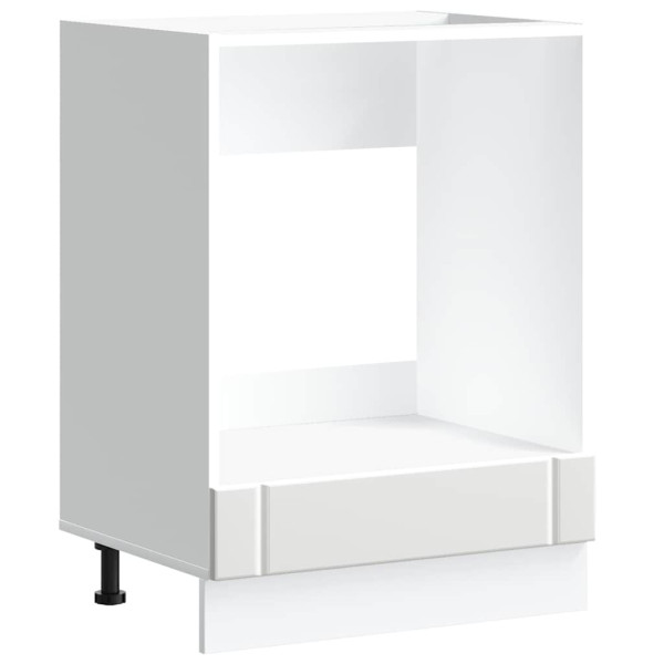 Mueble de horno Lucca blanco madera reconstituida M 2