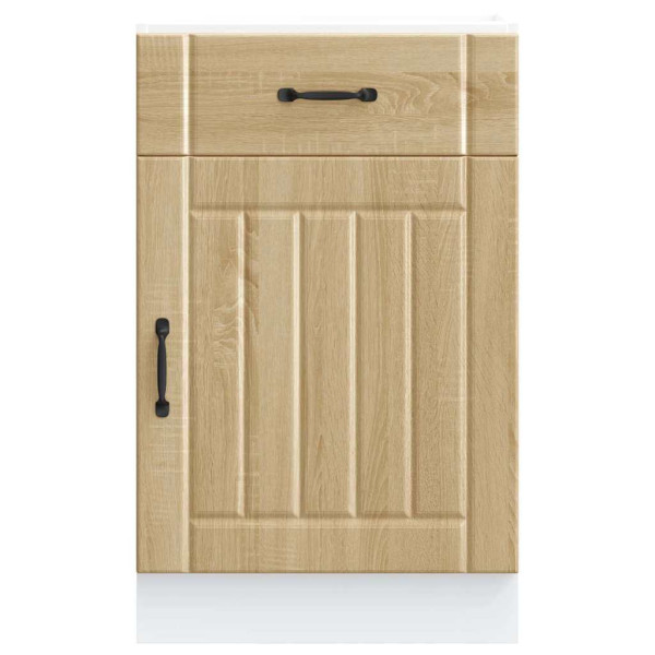 Mueble bajo de cocina Lucca roble sonoma M 4