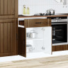Mueble bajo de cocina Lucca roble marrón 3