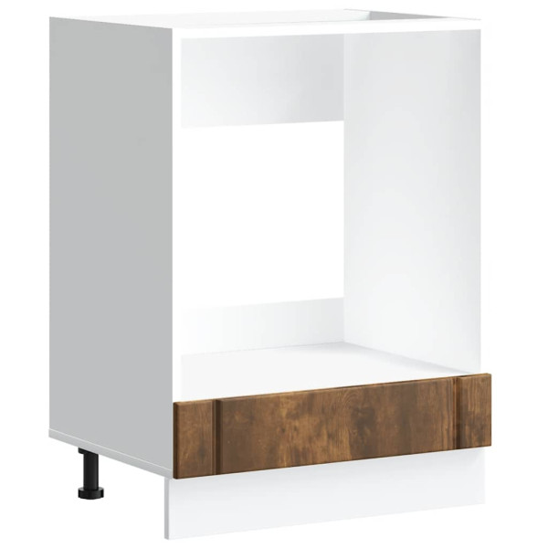 Armario de horno Lucca madera contrachapada roble ahumado M 2