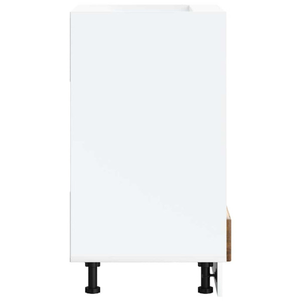 Armario de horno Lucca madera contrachapada roble ahumado M 5