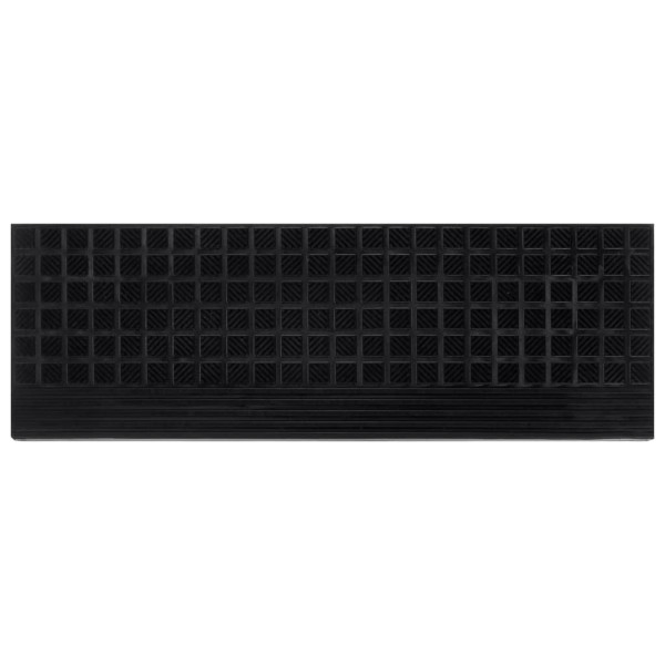 Tapetes para degraus de escada 10 pcs 25x75 cm borracha M 2