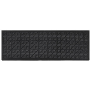 Tapetes de escada 5 pcs 25x75 cm borracha H