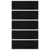 Tapetes de escada de borracha 5 pcs 25x75 cm 3