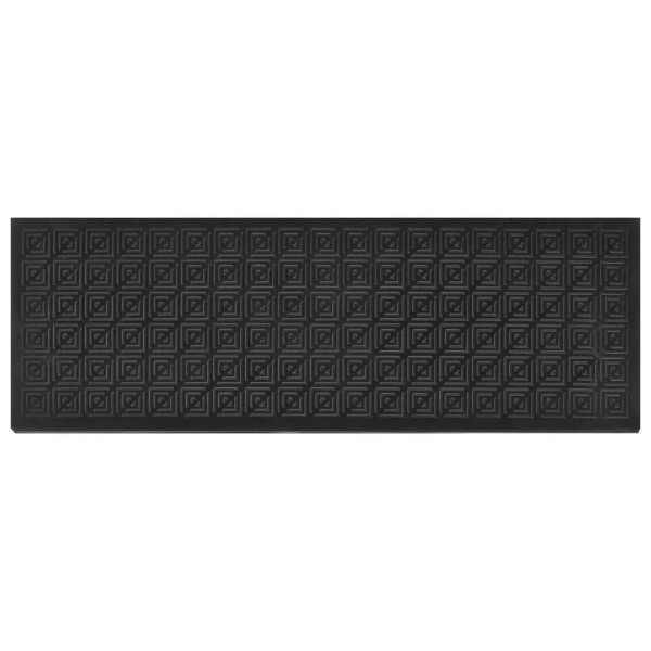 Tapetes para degraus de escada 10 pcs 25x75 cm borracha M 2
