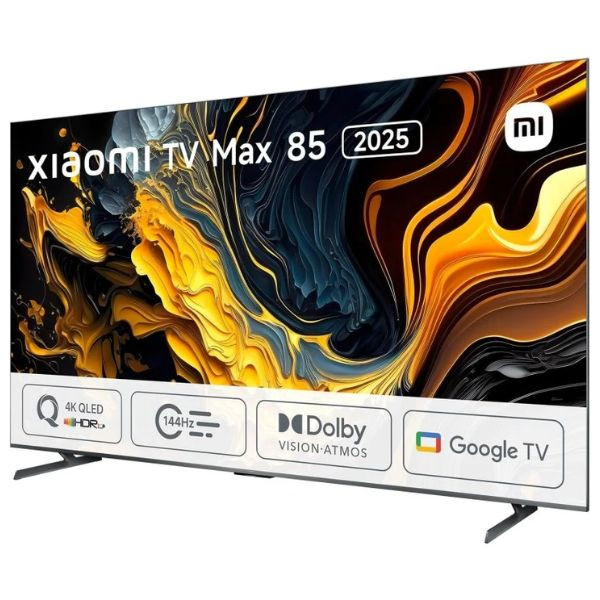 Smart TV XIAOMI MAX 85" QLED 4K UHD ELA5730EU negro M 3