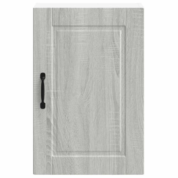 Armario de pared de cocina Porto gris sonoma madera ingeniería M 5