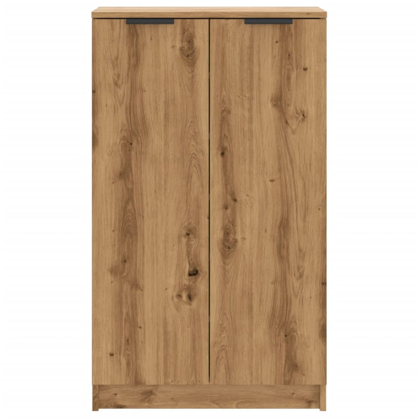 Mueble zapatero madera ingeniería roble artisian 59x35x100.5 cm M 4