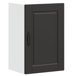 Mueble de pared de cocina Porto madera contrachapada negra H