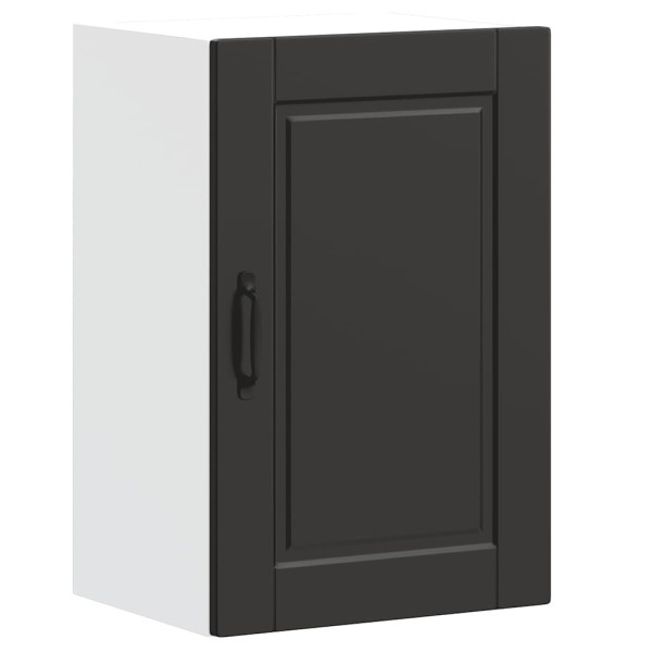 Mueble de pared de cocina Porto madera contrachapada negra M 2