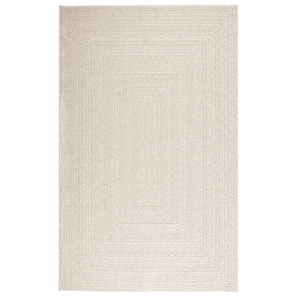Tapete ZIZUR creme 160x230cm aspeto de juta interior e exterior M 3