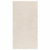 Alfombra ZIZUR apariencia yute interior exterior crema 60x110cm 3
