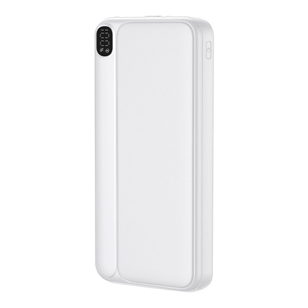 Bateria Externa Universal Power Bank 10.000 mAh (Tipo-C / Lightning) COOL Grip Blanco D