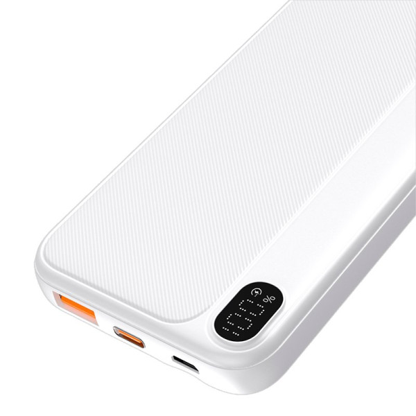 Bateria Externa Universal Power Bank 10.000 mAh (Tipo-C / Lightning) COOL Grip Blanco M 3