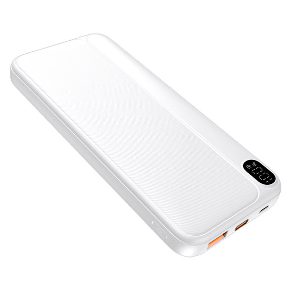 Bateria Externa Universal Power Bank 10.000 mAh (Tipo-C / Lightning) COOL Grip Blanco M 7