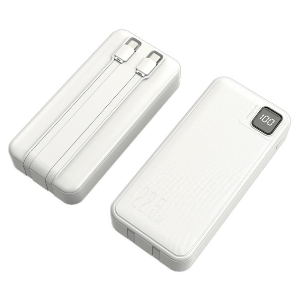 Bateria Externa Universal Power Bank 22.5W 20.000 mAh (Tipo-C / Lightning) COOL Blanco M 5