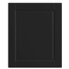 Mueble de pared de cocina Porto madera contrachapada negra 5