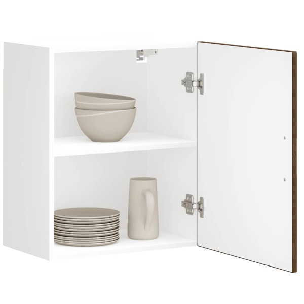 Armario de pared cocina Porto madera ingeniería roble marrón D