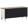 Mueble de TV madera maciza de mango 100x33.5x46 cm 5