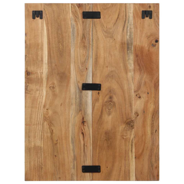 Mesa de cabeceira 60x32x80 cm madeira de acácia maciça M 5