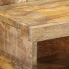Mesita de noche madera maciza de mango 50x27x50 cm 5